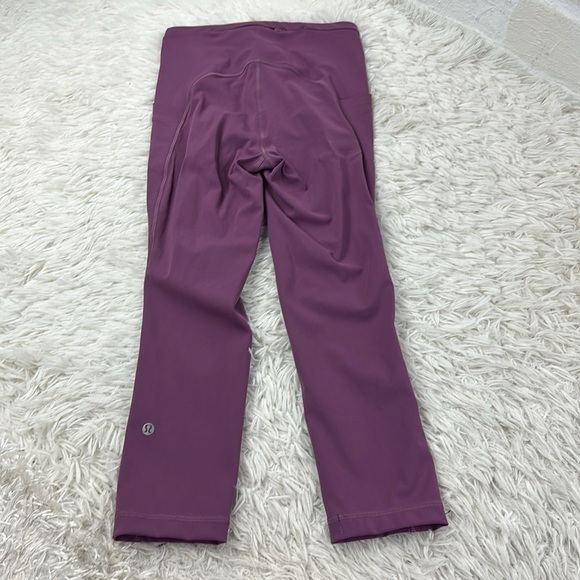 Lululemon Swift Speed High-Rise Crop 21" Vintage Plum - Picture 6 of 7